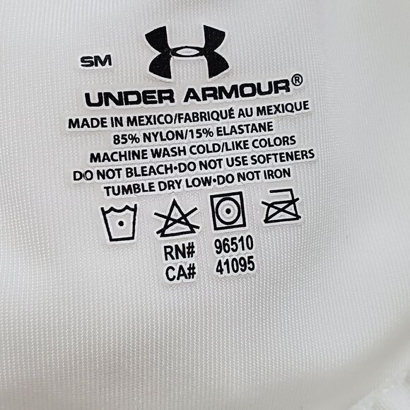 Under Armour White Compression Shorts - Picture 4 of 4